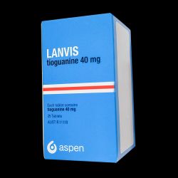 Ланвис (Тиогуанин) таблетки 40мг 25шт в Грозном и области фото