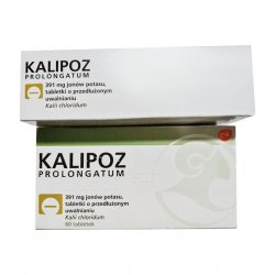 Калипоз пролонгатум (аналог Кальдиум) таблетки 750 мг (391 мг К ) №60 в Грозном и области фото