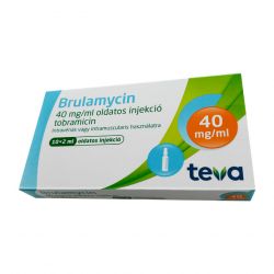 Бруламицин раствор для инъекций 40мг/мл 2мл! (80мг) ампулы №10 в Грозном и области фото
