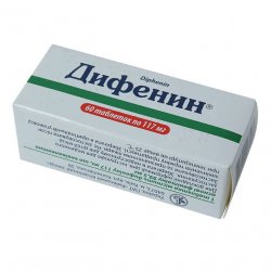 Дифенин (Фенитоин) таблетки 117мг №60 в Грозном и области фото