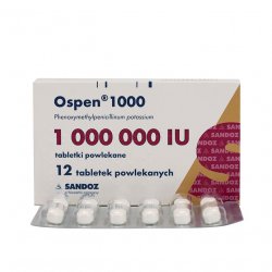 Оспен (Феноксиметилпенициллин) табл. 1млн. МЕ №12 в Грозном и области фото