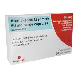 Атомоксетин 60 мг Европа :: Аналог Когниттера :: Glenmark капс. №30 в Грозном и области фото