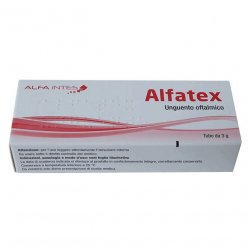 Альфатекс (Эубетал Антибиотико) глазная мазь 3г в Грозном и области фото